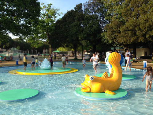 昭和記念公園水遊び広場